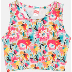 Joyce Παιδικό Crop Top Αμάνικο Φούξια Πολύχρωμο 2513517