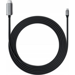 Satechi Καλώδιο HDMI 2.1 Braided HDMI Male to USB-C Male 2m Black