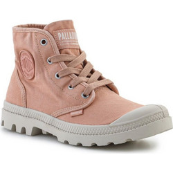 Palladium Pampa Hi Γυναικεία Αρβυλάκια Suede Nude 92352-664-M