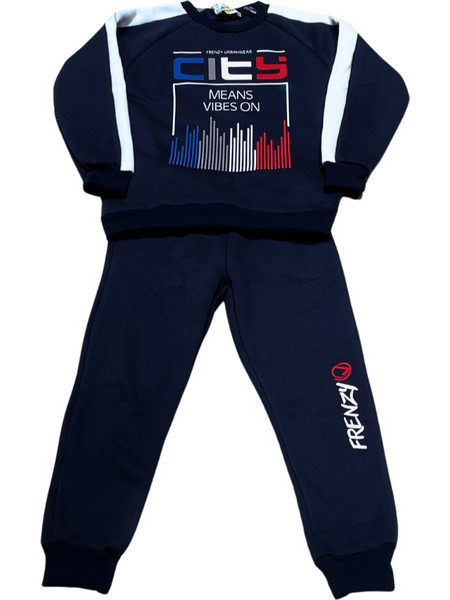 Frenzy Παιδικό Παντελόνι Φόρμας Navy Μπλε 73425446
