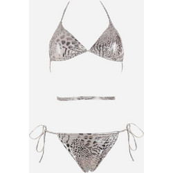 Gsecret Bikini Set Τριγωνάκι Animal Print Ασημί C62430-33125