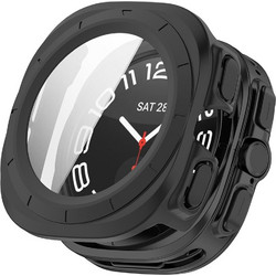 Techsuit Defense360 Pro Πλαστική Θήκη Tempered Glass για Samsung Galaxy Watch Ultra 47mm Μαύρη