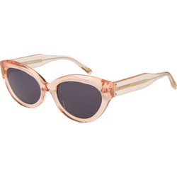 Scotch & Soda SS7019 247 Γυναικεία Γυαλιά Ηλίου Οβάλ Κοκάλινα Ροζ με Μαύρο Φακό
