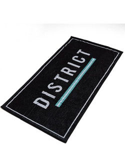 District75 Πετσέτα Θαλάσσης Μαύρη 80x160cm 125UTW-3001-071
