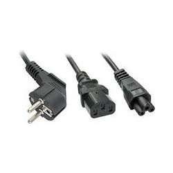Lindy 30047 Καλώδιο Τροφοδοσίας Schuko to IEC C13 2m