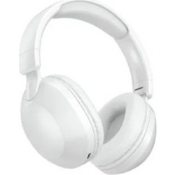 Ezra BW84 Ασύρματα Bluetooth Ακουστικά Over Ear Λευκά
