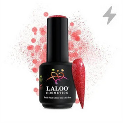 Laloo Pride Flash 9 Red Glitter Ημιμόνιμο Βερνίκι Νυχιών 15ml
