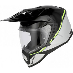 Acerbis Assault Black Yellow Κράνος Μηχανής On / Off 1650gr