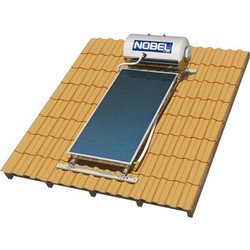 Nobel Classic Ηλιακός Θερμοσίφωνας 120lt 2m² Inox Τριπλής Ενέργειας για Αντλία Θερμότητας Κεραμοσκεπής