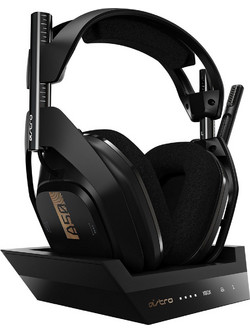 Logitech Astro A50 Gen 5 Lightspeed Ασύρματο Gaming Headset Over Ear Black
