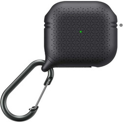 Catalyst Vibe Θήκη Σιλικόνης με Γάντζο για Apple AirPods 3 Μαύρη