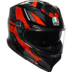 AGV K7 Taurax Black Red Κράνος Μηχανής Full Face 1450gr