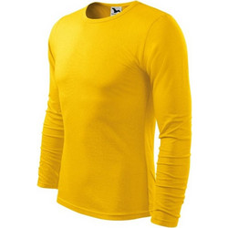 Malfini Ανδρικό Αθλητικό T-Shirt Κίτρινο MLI-11904