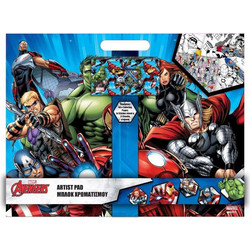 Avengers Σετ Ζωγραφικής 37x28x3cm 5τμχ