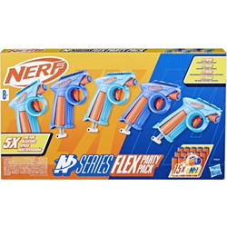 Hasbro Nerf N Series Flex Party Pack Σετ Εκτοξευτές για 8+ Ετών