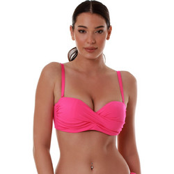 Bluepoint Bikini Top Strapless με Ενίσχυση Φούξια 25066093D-06