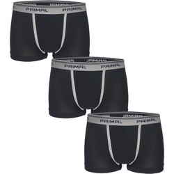 Uomo Ανδρικά Μποξεράκια Σετ 3Pack Μαύρα B001