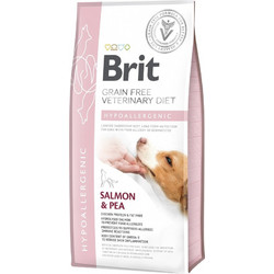 Brit Vetenirary Diet Grain Free Hypoallergenic with Salmon & Pea 12kg