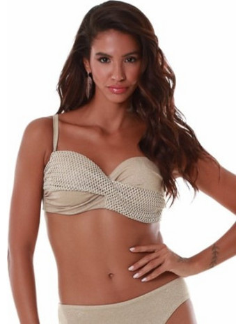 Bluepoint Bikini Top Strapless Χρυσό 25066020D-40