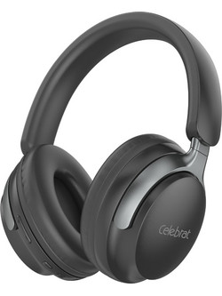 Celebrat A40 Ενσύρματα & Ασύρματα Bluetooth Ακουστικά Over Ear Μαύρα