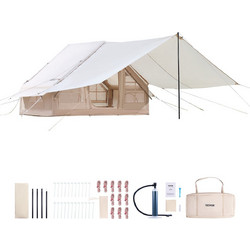 Vevor Σκηνή Camping Τριγωνική 5 Ατόμων 4 Εποχών 300x200x200cm KJZP321MCQWZYXYAQV0