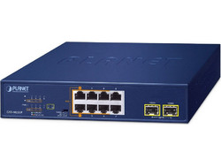 Planet GSD-1022UP Unmanaged L2 Switch με 8 Θύρες Ethernet 1000Mbps και 2 SFP θύρες