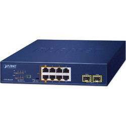 Planet GSD-1022UP Unmanaged L2 Switch με 8 Θύρες Ethernet 1000Mbps και 2 SFP θύρες