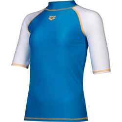 Arena Αντηλιακό UV Παιδικό Μαγιό Μπλούζα Royal Blue Λευκό 006295-801