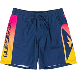 Quiksilver Παιδικό Μαγιό Σορτς για Αγόρι Navy Μπλε Φούξια Κίτρινο EQBJV03516