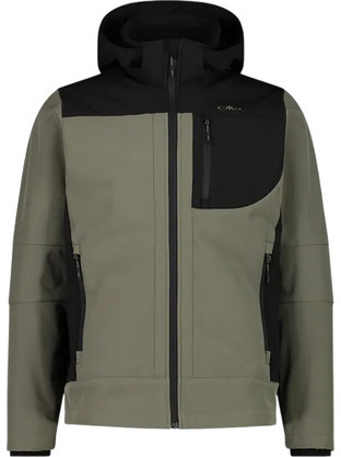 CMP Ανδρικό Μπουφάν Χειμωνιάτικο Softshell Χακί 3A01787N-16ES