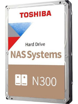 Toshiba N300 12TB HDD Σκληρός Δίσκος 3.5" SATA 3 7200rpm με 512MB Cache HDWG51CUZSVA