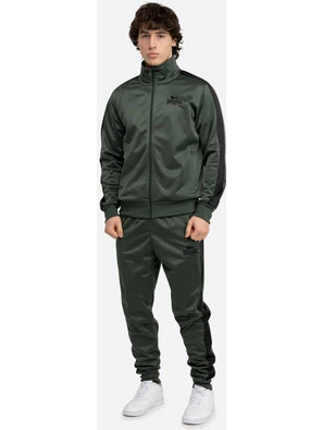 Lonsdale Ανδρικό Σετ Φόρμας με Λάστιχο Χακί 113952-5049