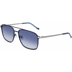 Zeiss ZS22116S 16072 Ανδρικά Γυαλιά Ηλίου Aviator Μεταλλικά Ασημί με Μπλε Degradee Φακό