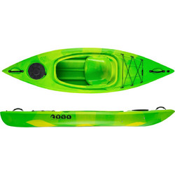 SCK Picco Πλαστικό Kayak 1 Ατόμου Πράσινο Κίτρινο 0201-28052