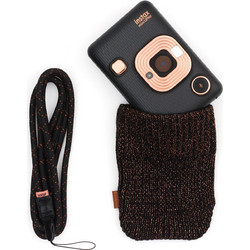Fuji Instax Mini LiPlay Accessory Kit Bundle Black