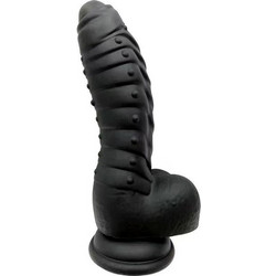 Kinksters Ρεαλιστικό Dildo with Scale με Βεντούζα & Όρχεις Μαύρο