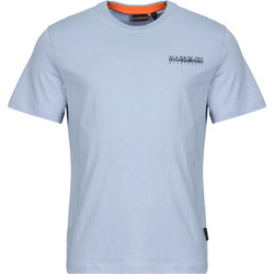 Napapijri S-Sovana Ανδρικό Αθλητικό T-Shirt Γαλάζιο NP0A4IE4-I83