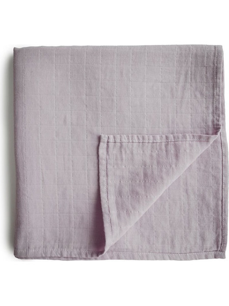 Mushie Πάνα Αγκαλιάς από Μουσελίνα Ροζ 120x120cm 2200247