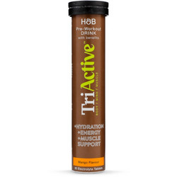 Holland & Barrett TriActive Pre-Workout Mango 20 Αναβράζοντα Δισκία