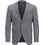 Jack & Jones Χειμερινό Ανδρικό Blazer Υφασμάτινο με Κανονική Εφαρμογή Γκρι 12199891