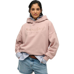 Superdry Γυναικείο Αθλητικό Φούτερ με Κουκούλα Ροζ W2012436A-27R