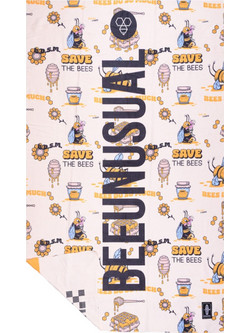 Bee Unusual BDSM Πετσέτα Θαλάσσης Λευκή 100x150cm BT-251404