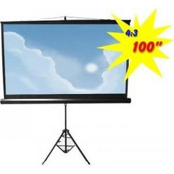 Brateck PSDC100 Οθόνη Προβολής Projector Δαπέδου 4:3 200x150cm / 100"