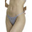 Walk Γυναικείο Sexy String με Δαντέλα Γκρι W2047-07