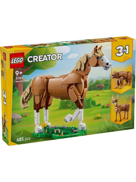 Lego Creator 3-in-1 Beautiful Horse για 9+ Ετών 31166