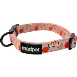 Madpet Mandarin Κολάρο Σκύλου Ροζ 2.5x41-66cm