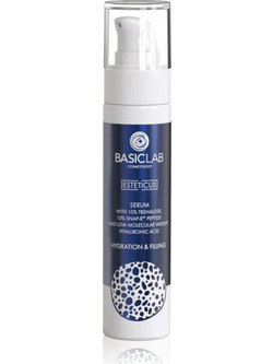 BasicLab Cosmetology Esteticus Αντιγηραντικό Ενυδατικό Serum Προσώπου με Πεπτίδια & Υαλουρονικό 50ml