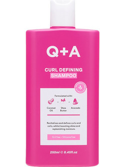 Q+A Curl Defining Φυτικό Σαμπουάν για Όγκο για Σγουρά Μαλλιά 250ml