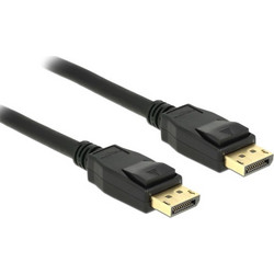 DeLOCK Καλώδιο DisplayPort 1.2 to DisplayPort Male 3m Black 83807