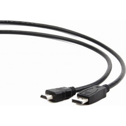 Cablexpert Καλώδιο DisplayPort to HDMI Male 1m Black CC-DP-HDMI-1M